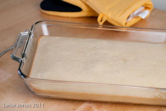 Photograph of White Vanilla Cake