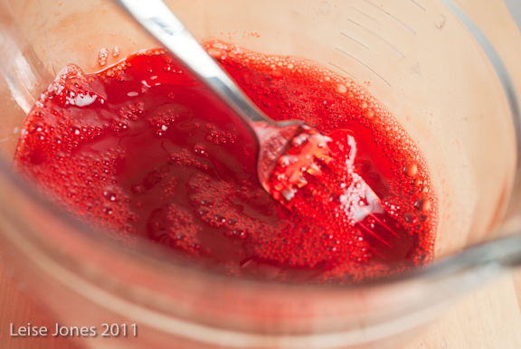 Photograph of Jello Being Prepared