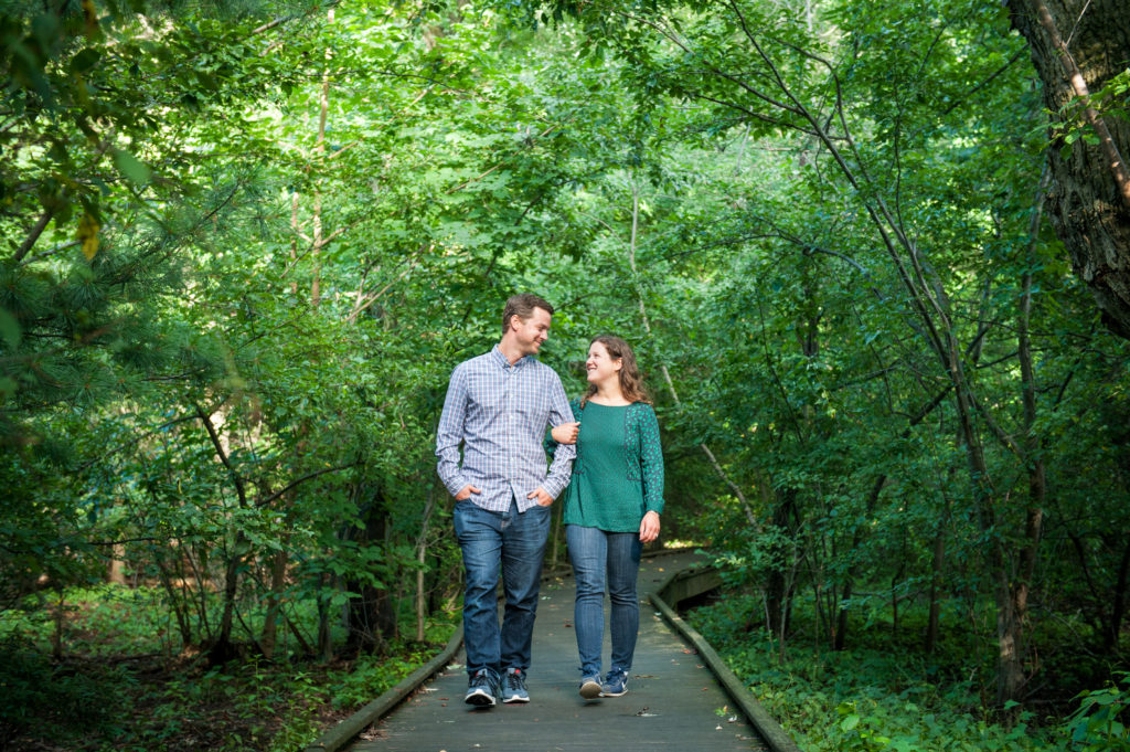 hall's pond sanctuary engagement photos brookline boston