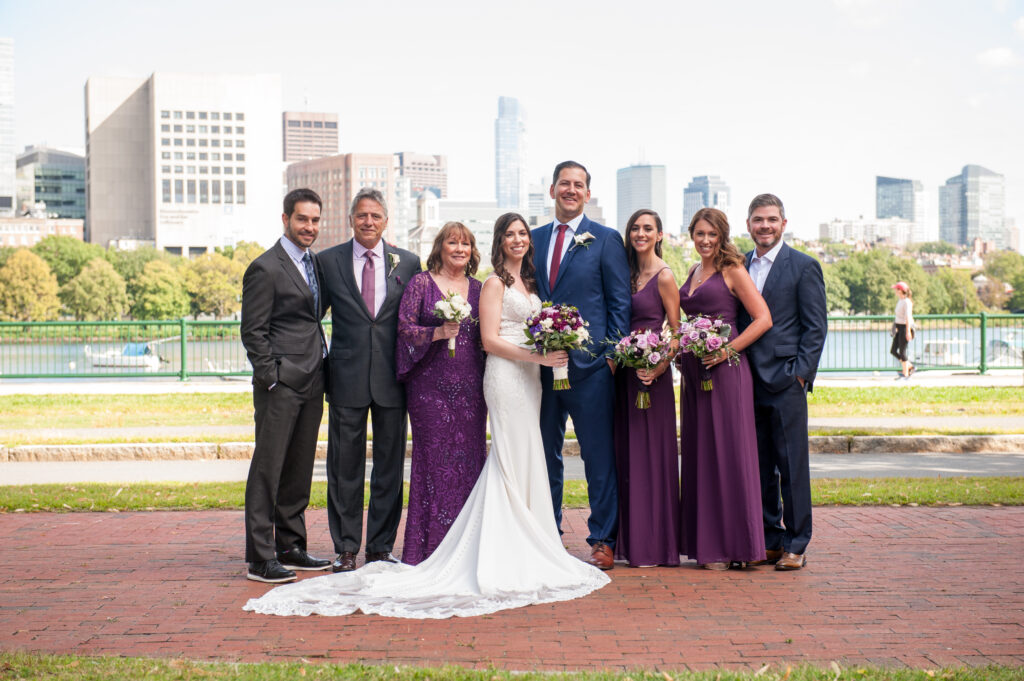 cambridge wedding family photos charles river