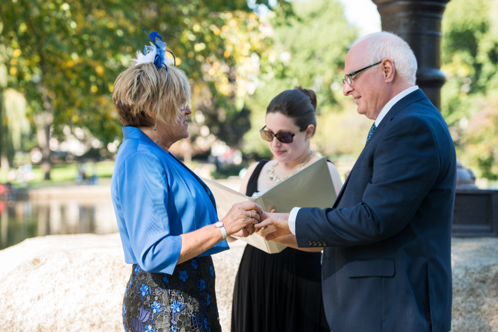 private small wedding boston public garden