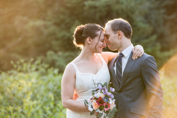 couple married in arnold arboretum