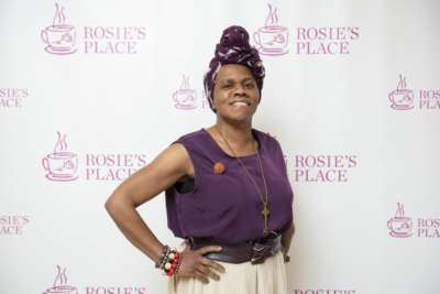 rosies place event step and repeat